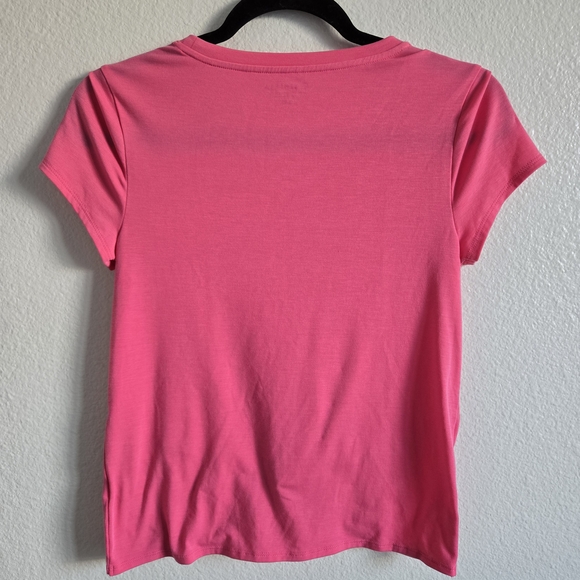 Athleta Women's Pink Twist Front Top Size XXS - Picture 2 of 9